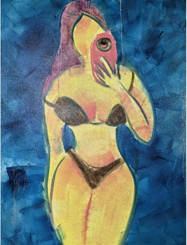 Self-examination Ⅰ by Anna-Oil painting-100×120㎝-Artishion