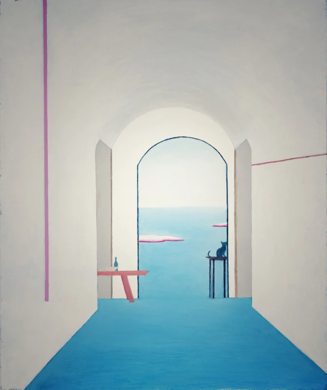 Inception I by artist Wang wulong, Oil on canvas, Artishion