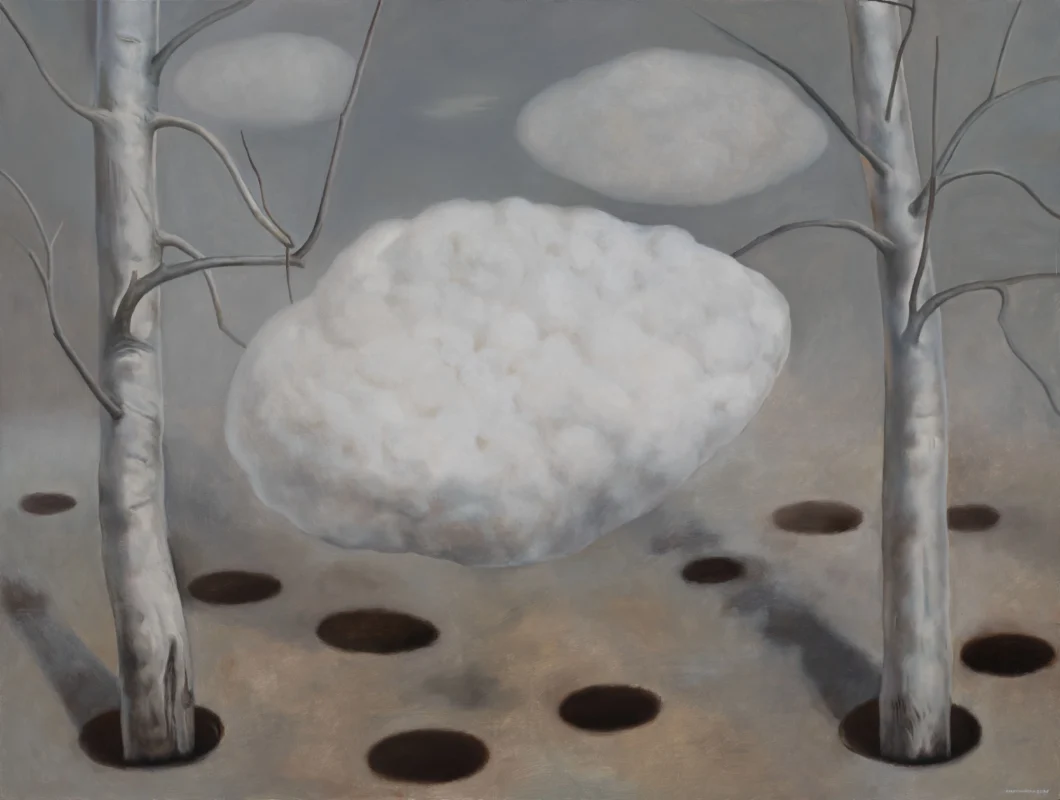 Drying clouds by xiaoyongtao-Oil painting-150×260㎝-Artishion