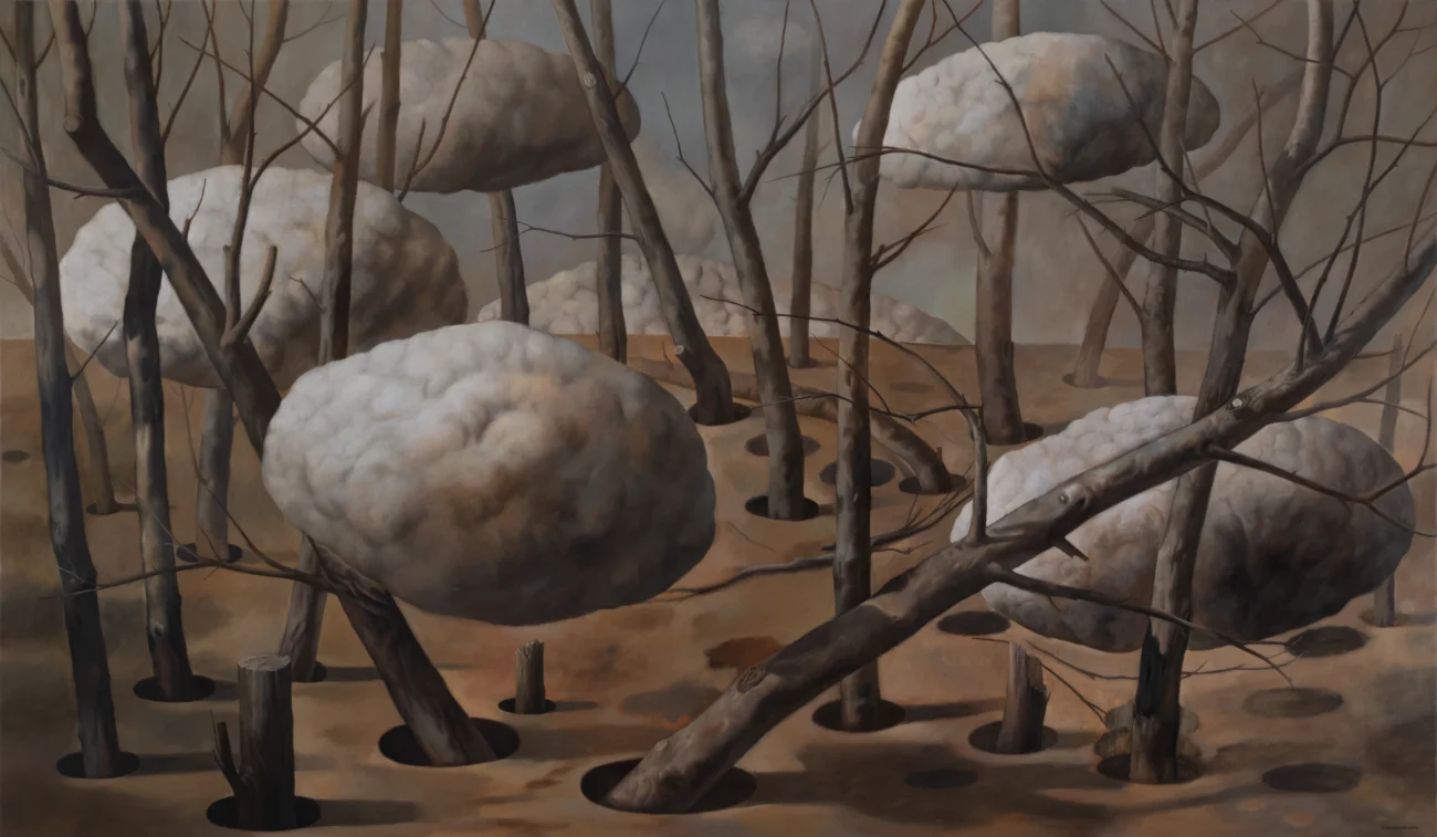 The sixth cloud by xiaoyongtao-Oil painting-150×260㎝-Artishion